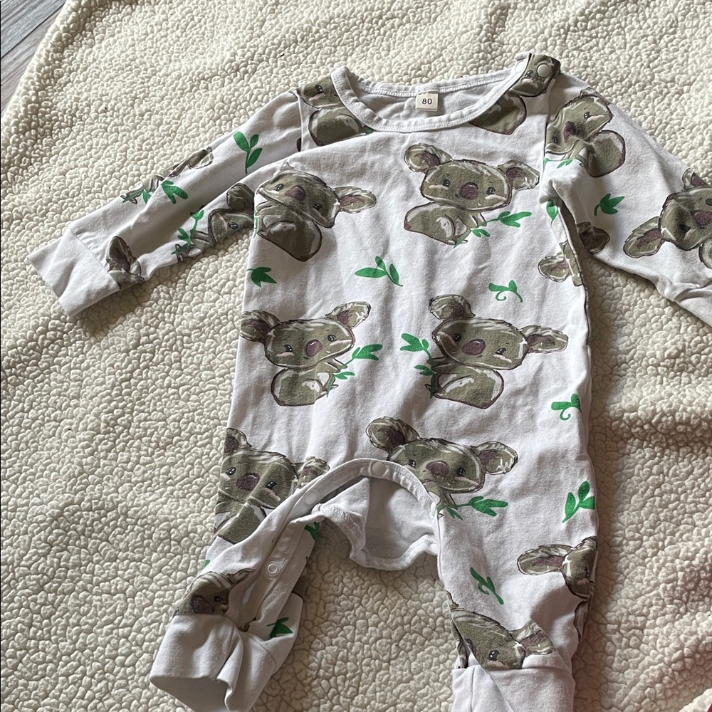 Koala Print Kids One Piece
